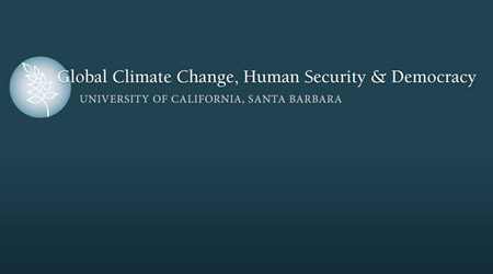 image For the Program for Climate change and Challenge for Human Security and Democracy, University of California, Santa Barbara